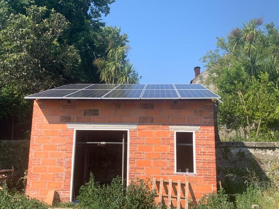 Instalação de painéis solares