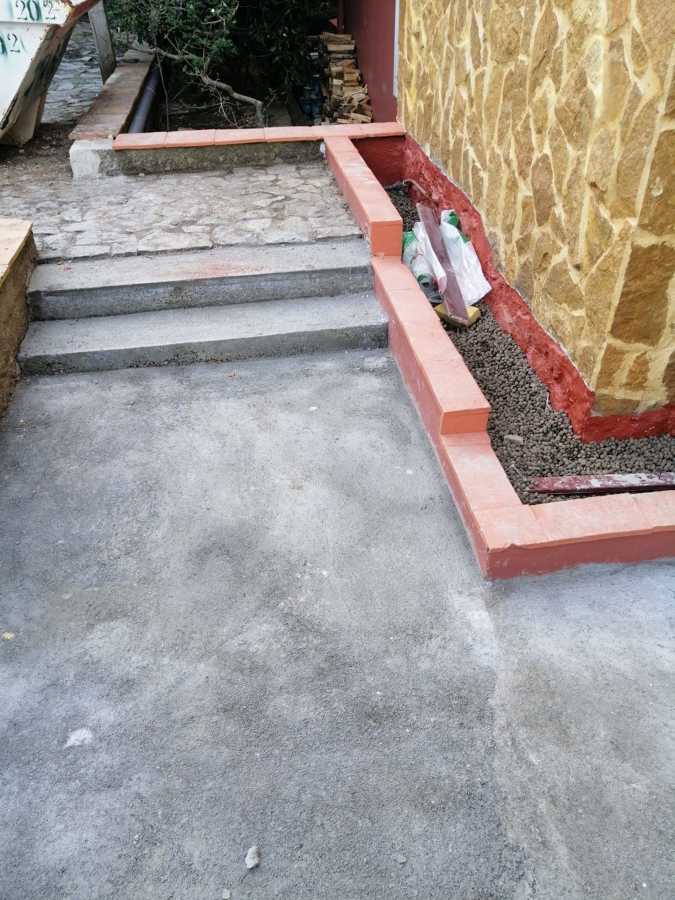 Preparação da Área para aplicar novo pavimento