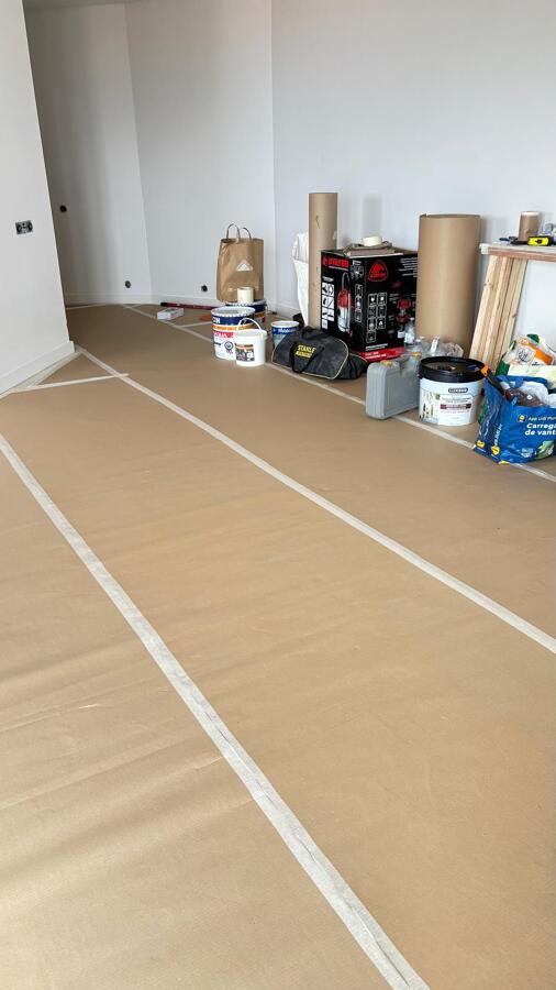 Proteção & Isolamento da Área para Pintura