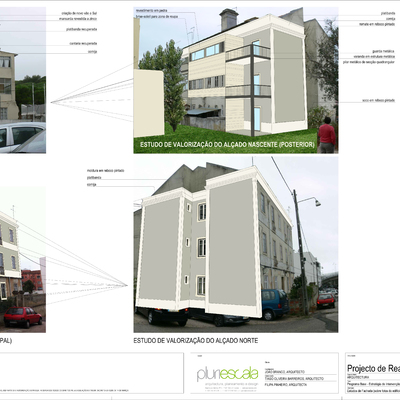 Projecto para Reabilitação de um prédio habitacional em Algés