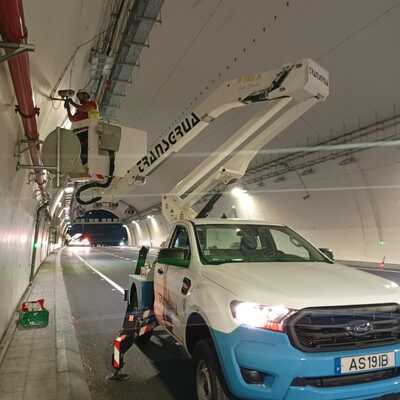 Obra tunel do Grilo LX