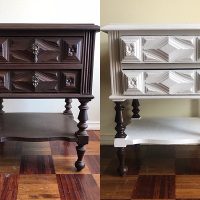 Restauração e Laca fosca