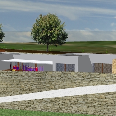 Animação 3d - Edifício escolar