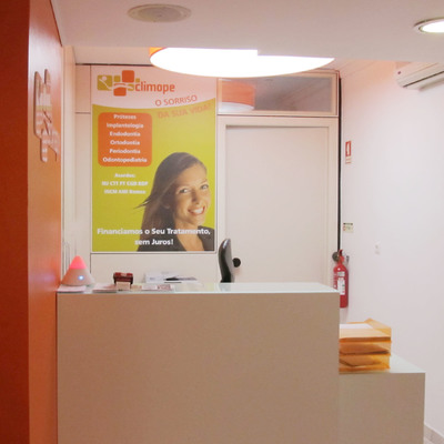 Receção de Clinica dentária