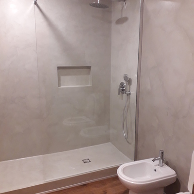 Casa de banho - microcimento