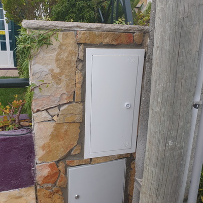 Substituição caixa de contador e portinhola