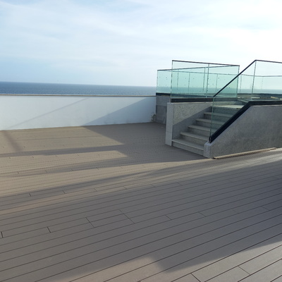 Deck nos terraços