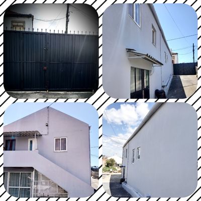 Fachada de casa e portão