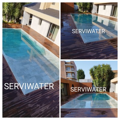 Piscina de transbordo total