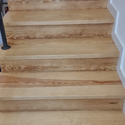 Renovação de Escadas Interiores em Madeira