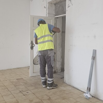 Aplicação de Pladur