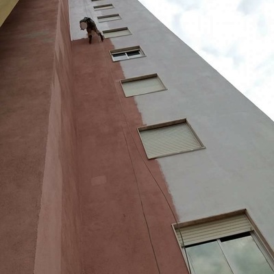 Pintura exterior prédio