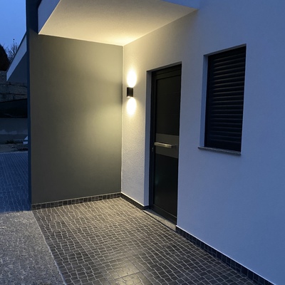 Aplique de parede exterior