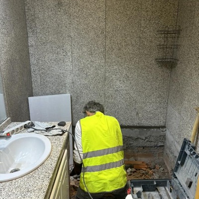 Remoção de banheira.