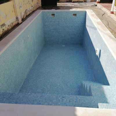 Piscina finalizada . Fernão ferro