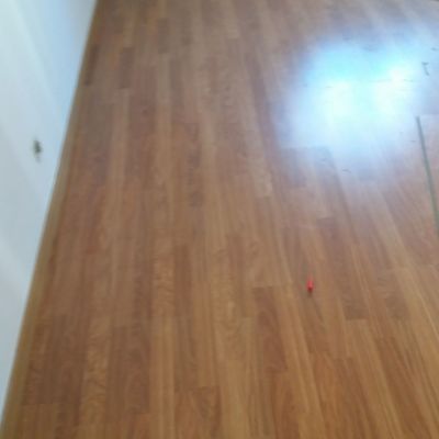 Aplicação pavimento flutuante