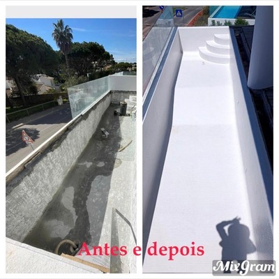 Remodelação da piscina