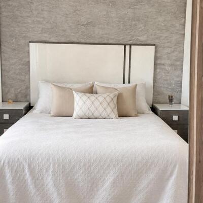 Lindo estuque veneziano cor cinza