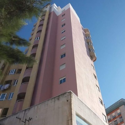 Pintura exterior prédio