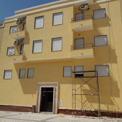 Pintura exterior prédio