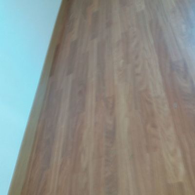 Aplicação pavimento flutuante