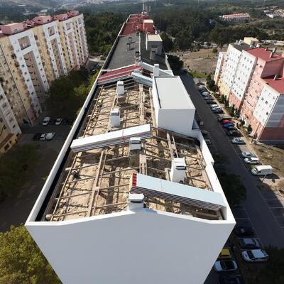 Substituição de telhado