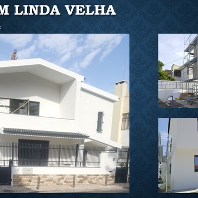 Pintura externa aplicação de capoto