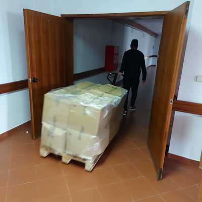 Carregamento em palettes