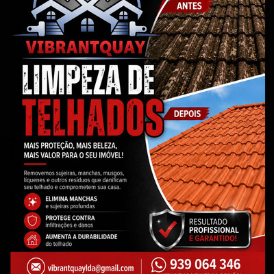 Lavagem de telhados
