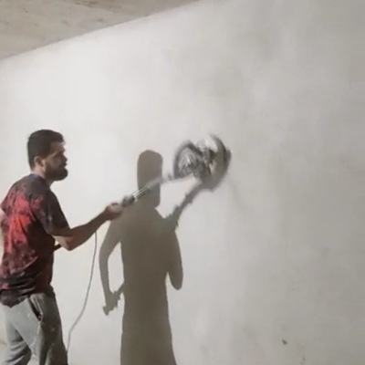 Preparação da parede