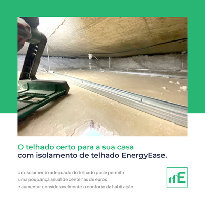 Isolamento de telhados.