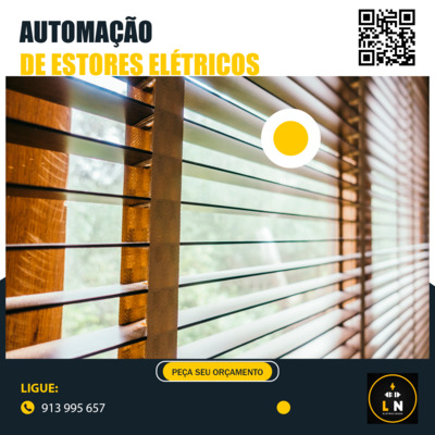 Automação de estores elétricos