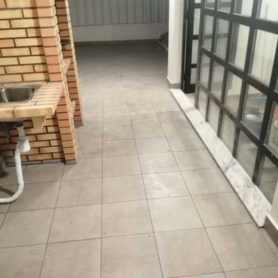 Assentamento de azulejos