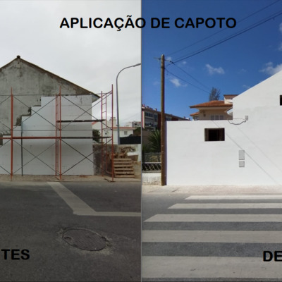 APLICAÇÃO DE CAPOTO