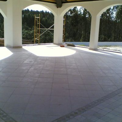 Chão alpendre jardim Odemira