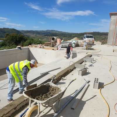 Complexo residência Piscina