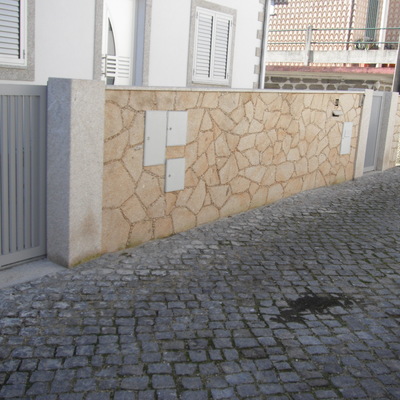 renovação de muros exteriores