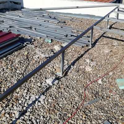 Montagem da estrutura.