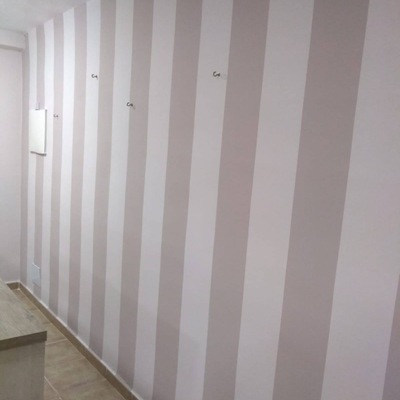 Reparo, aplicação de primer e pintura.