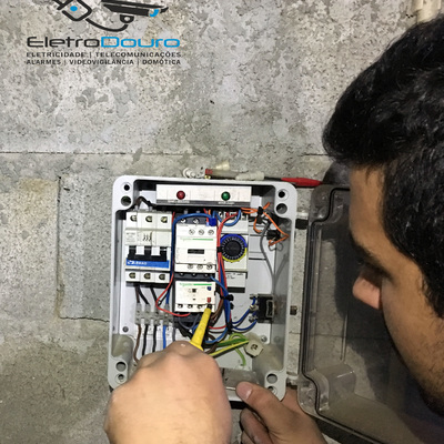 Quadro motor piscina