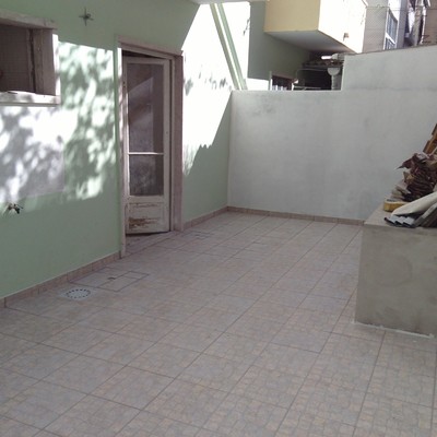Recuperação quintal, depois