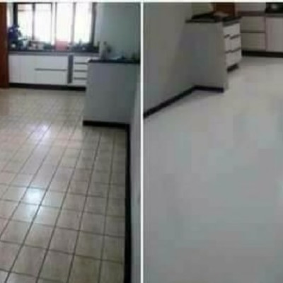 Porcelanato liquido monocromático