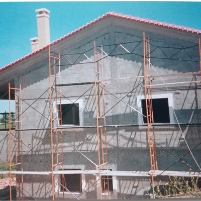 Fase de construção em tosco