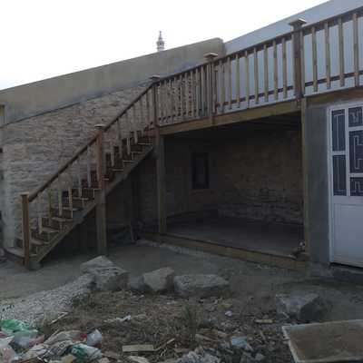 Construção deck dois andares