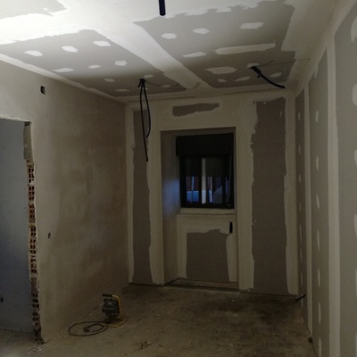 Remodelação interior antes