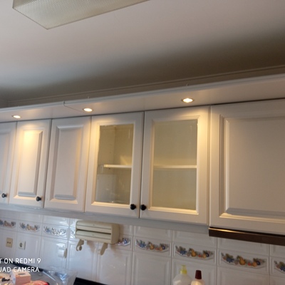 Cozinha móveis pintados