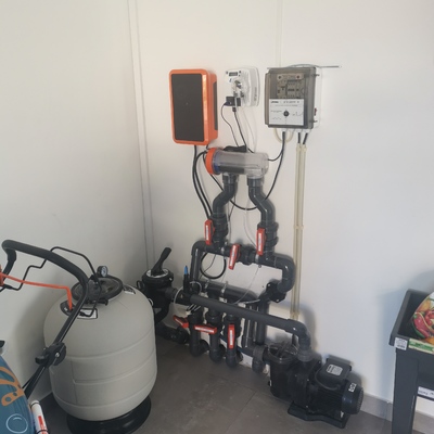 Equipamento piscinas