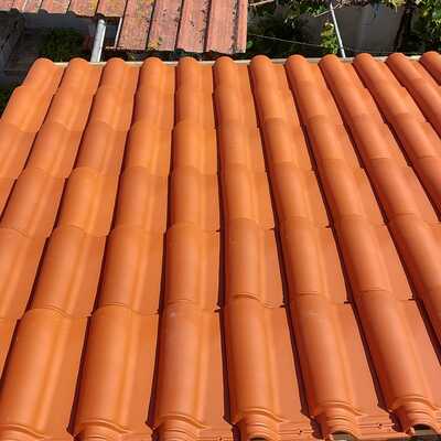 Telhado - Aplicação de telhas