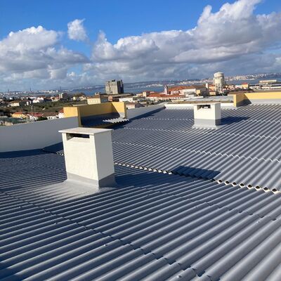 Impermeabilização de telhado no Barreiro