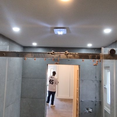 Fase de iluminação casa de banho